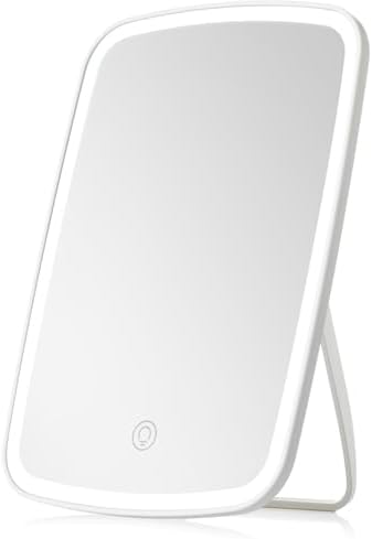 NEZZOE Rechargeable Makeup Mirror with Touch Controls