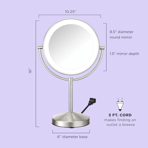 Conair Lighted Makeup Mirror LED Vanity Mirror