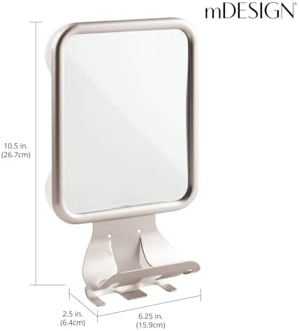 Large Suction Shaving Mirror for Bathroom