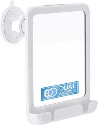 Mirrorvana Dual Anti-Fog Shower Mirror
