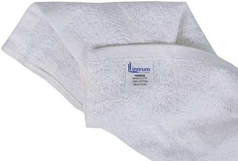 LENTEUM Face Towel Set 12x12 Soft Cotton 24-Piece Set