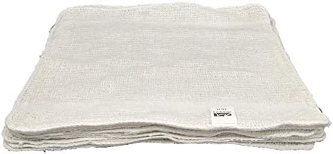 Marquis Mills 12x12 White Cotton Reusable Washcloth Set 60 Piece
