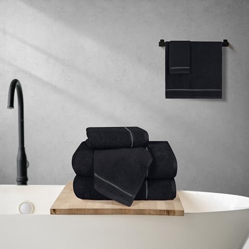 MyOwn Ultra Soft 6-Piece Cotton Towel Set for Home Spa