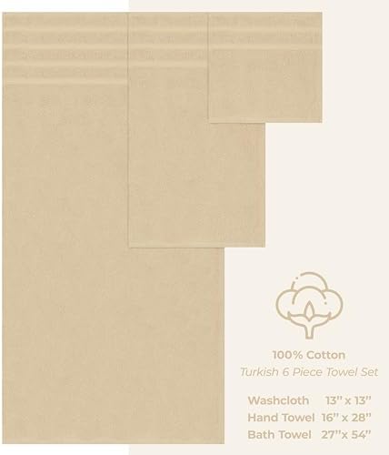 American Soft Linen Luxury 6-Piece Towel Set