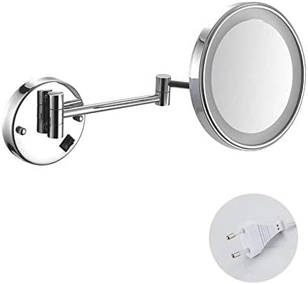 Experience Elegance on the Go 2PCS Unique Travel Makeup Mirror with Handle