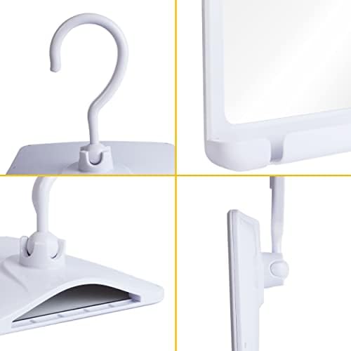 MIRRORVANA Dual Anti Fog Shower Mirror for Shaving
