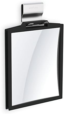 Better Living 13546 DOPPIO Double-Sided Shower Mirror Black