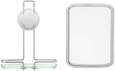 OXO Fogless Shower Mirror Chrome 68x25x10 Inch
