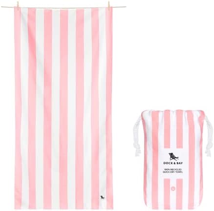 Cake Bay Beach Towels - Cabana Light Multi-Colour 160x90cm