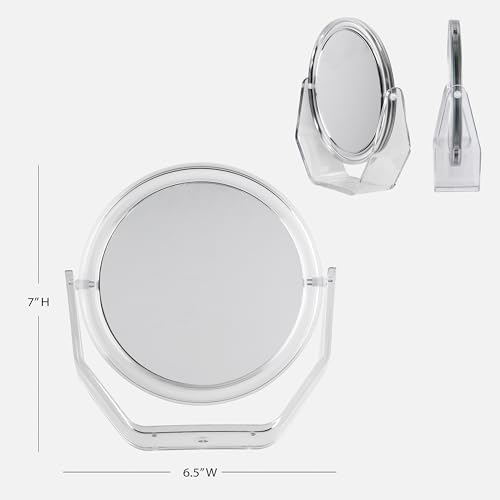 ConairBathroom Vanity Magnifying Mirror - 5X Zoom Dual Sided