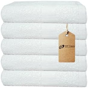 24 Pack White Bulk Bath Towels - Economy bath towels for Commercial Use