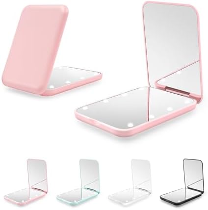 Illuminate your beauty with our compact mirror