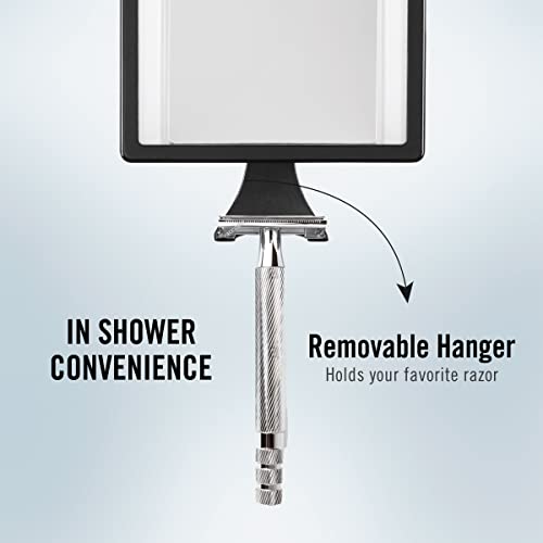 Glowing Mist Conair Man Lighted Shower Mirror