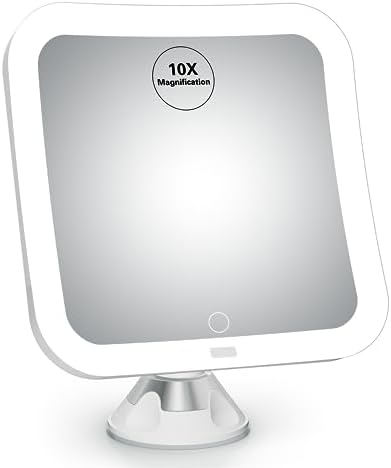 10x Magnifying LED Makeup Mirror