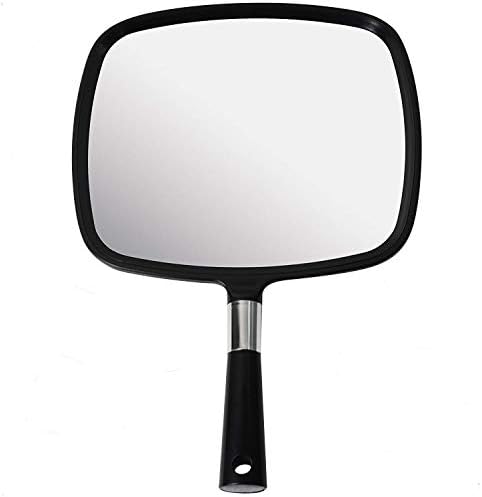 Mirrorvana Large Hand Mirror with Comfy Handle Your Pro-Professional Choice