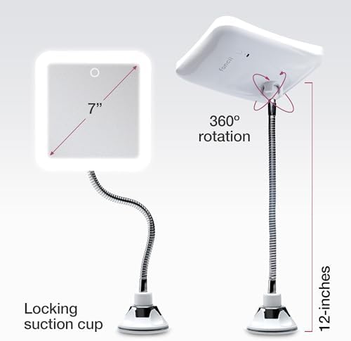 10x Flexible Gooseneck Magnifying Mirror