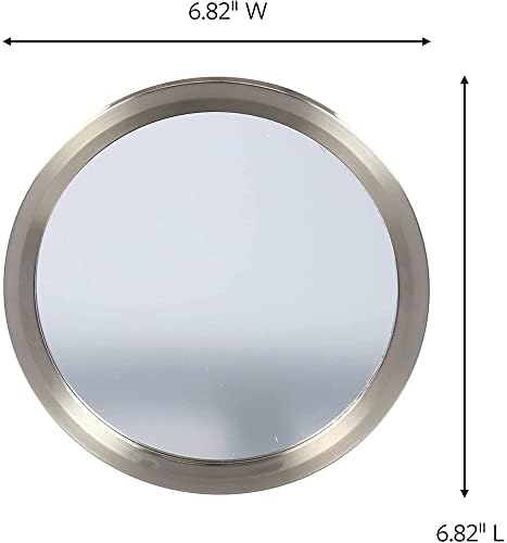 Command Bath MirrorSatin Nickel Durable Performance
