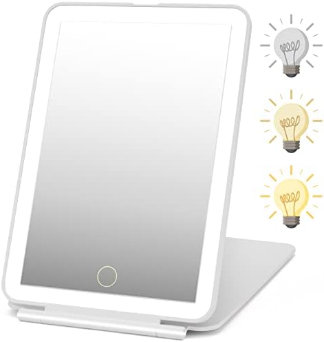 DenCert Rechargeable Travel Makeup Mirror