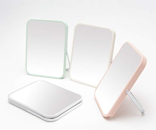 8-Inch Portable Folding Table Vanity Mirror Pink