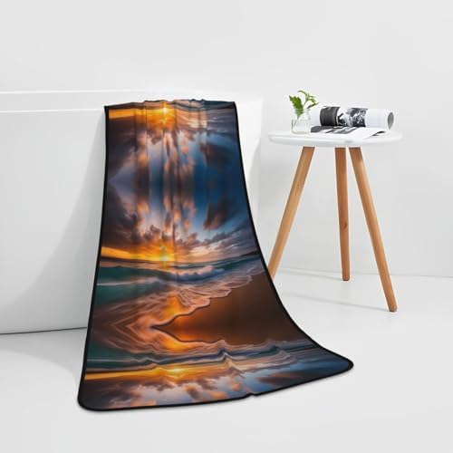 27x55 Coral Velvet Beach Towel