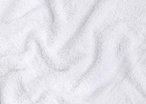GOLD TEXTILES 12 Pcs Cotton Blend Terry Bath Towels