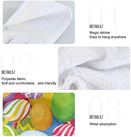 Stylish and Absorbent 2-Pack Hand Towels for Kitchen and Bathroom