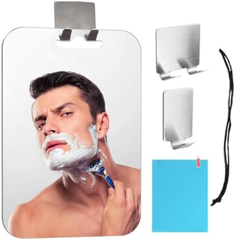 Premium Anti-Fog Mirror for Smooth Grooming