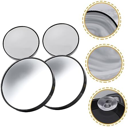 Suction Cup Magnifying Set Portable Beauty Care compact Black