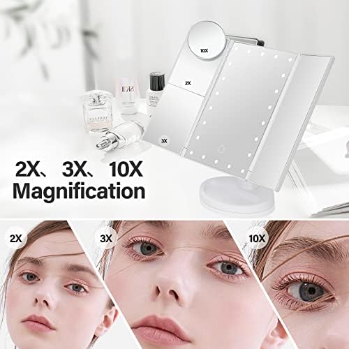 Makeup Mirror Vanity with Touch