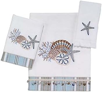 Avanti Linens Fingertip Towels White Pack of 2