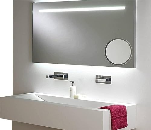 9-Inch Magnifying Mirror with Suction Cups for Makeup and Travel