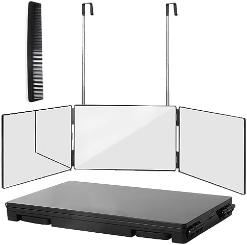 3 Panel Trifold Mirror for Grooming and Make-up