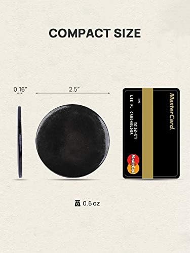 Compact Round Makeup Mirror for Travel