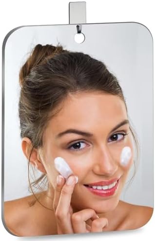 Perfect for Shaving Cleaning Durable Portable Shower Mirror from Mcudsy