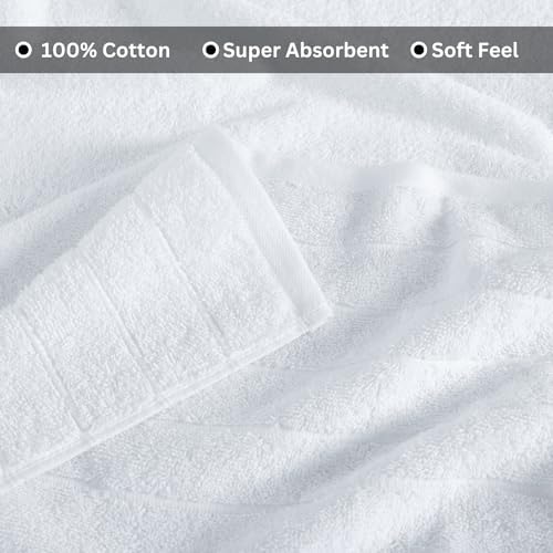 Luxury bath towels 4-pack Terry cotton bath towels