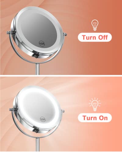 Benbilry 10X Magnifying Vanity Mirror