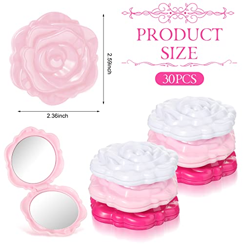 Compact Rose Mirrors for Weddings Travel