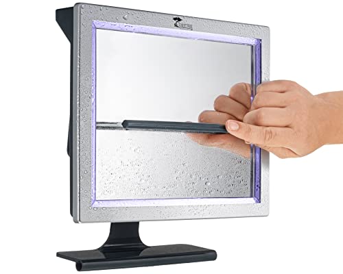 Luxury LED Fogless Shower Mirror by Toilettree Products