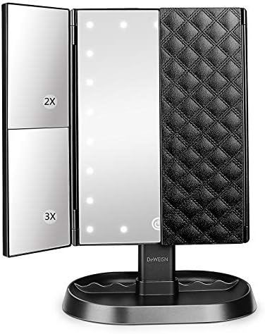 Vanity Mirror with 21 LEDs for Women