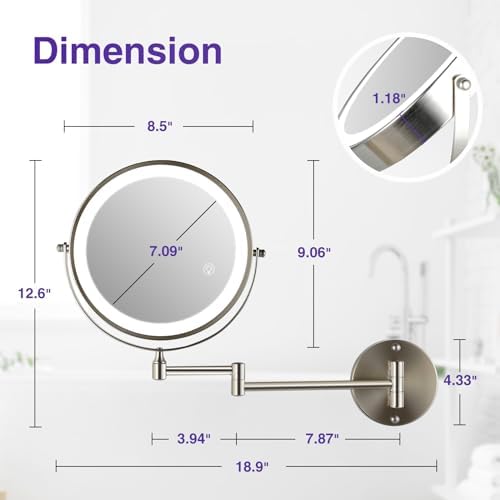 Professional Magnifying Mirror with Lights
