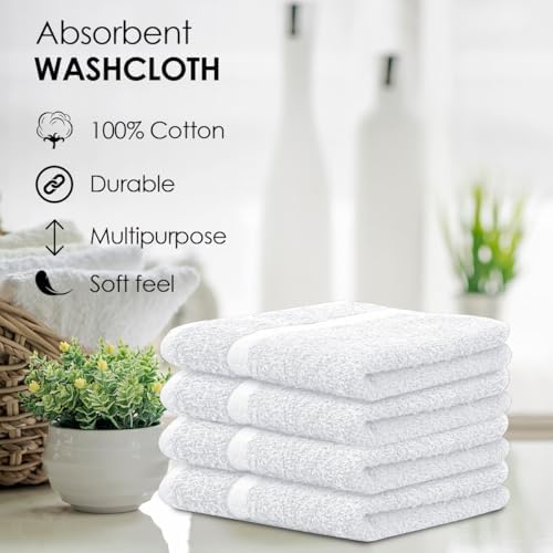 Avalon Towels 60-Piece Washcloth Set