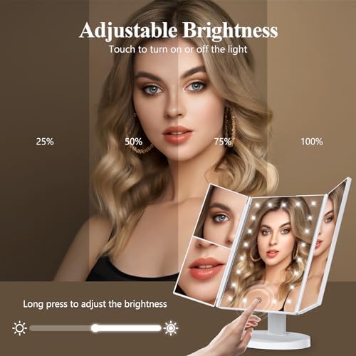 HUONULVersatile Makeup Mirror with Lights