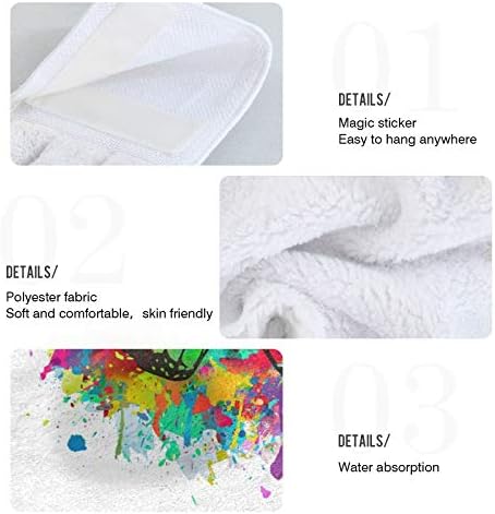 Rainbow Butterfly Kitchen Towels Durable Absorbent