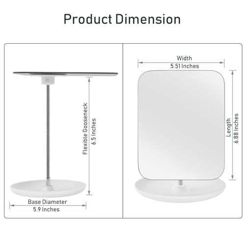 LFOYOU Table Vanity Mirror