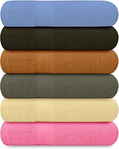 Luxury amp Soft bath towels for everyday use - 27x54inch