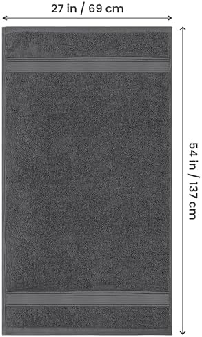 Utopia Bath Towels Set 4-Pack