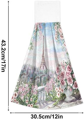 Sleek Paris Eiffel Tower Kitchen Towels for Home Decor