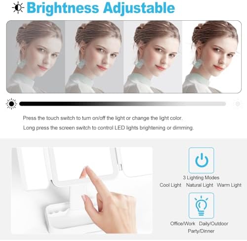 Travel-Friendly Makeup Mirror
