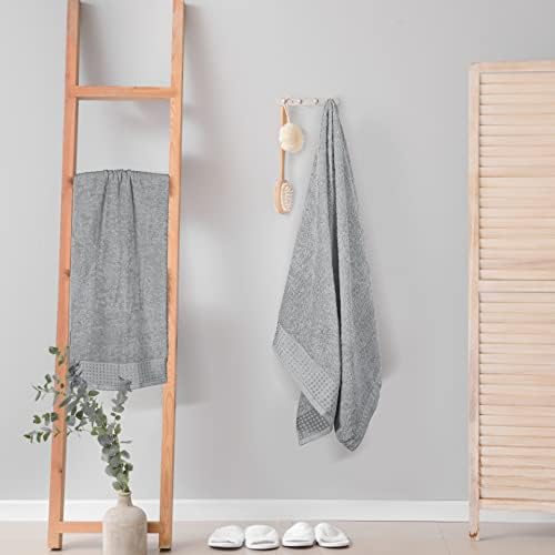 Chic 100 Cotton Oversized Bath Towel Set for Daily Use
