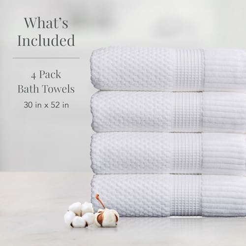 NY Loft 100 Cotton Bath Towels Set